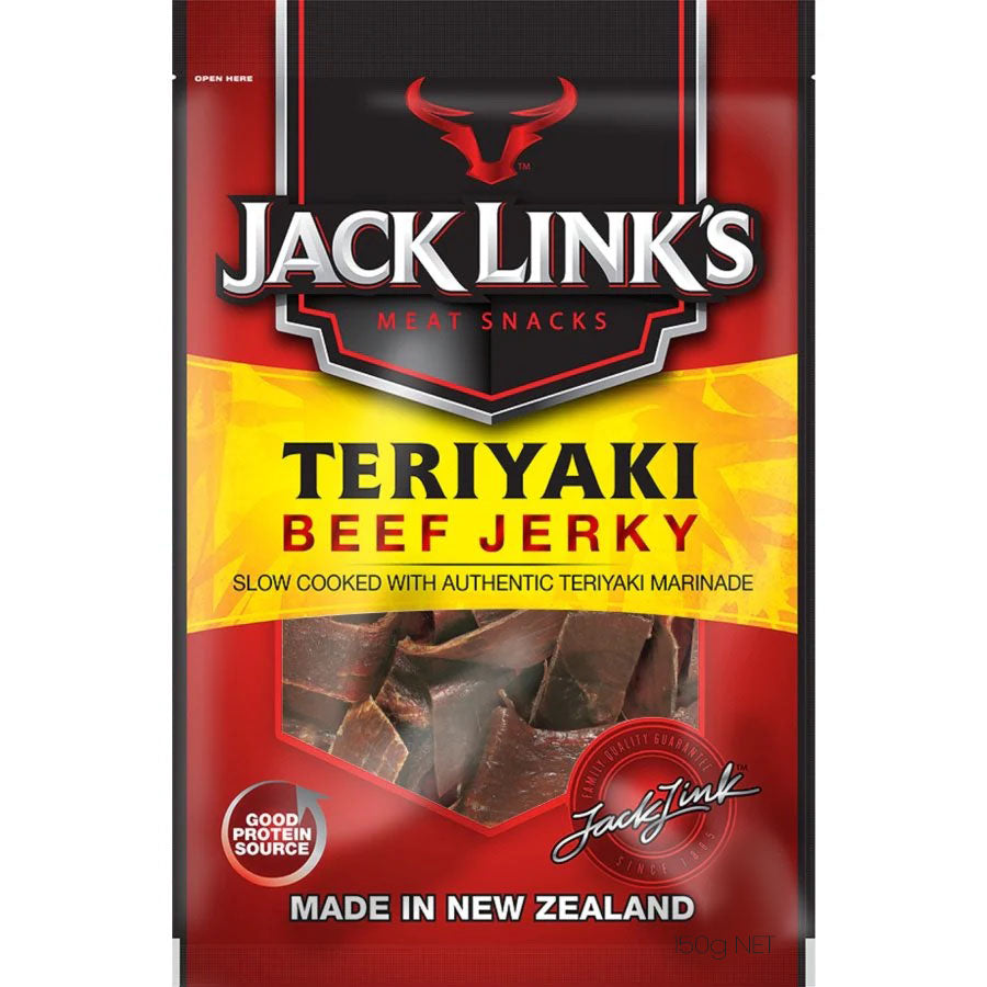 Jack Link’s Beef Jerky Teriyaki 150g - Pack of 12