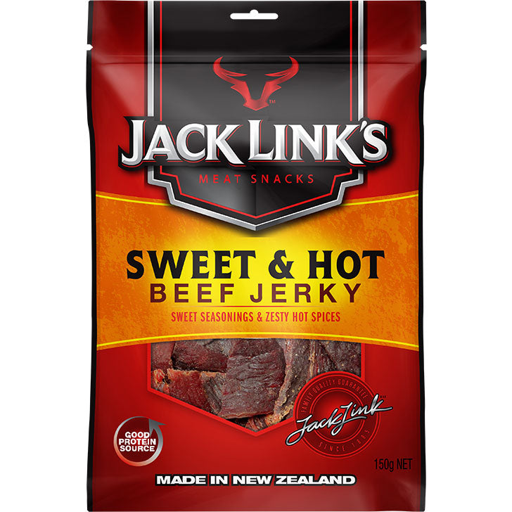 Jack Link’s Beef Jerky Sweet & Hot 150g - Pack of 12