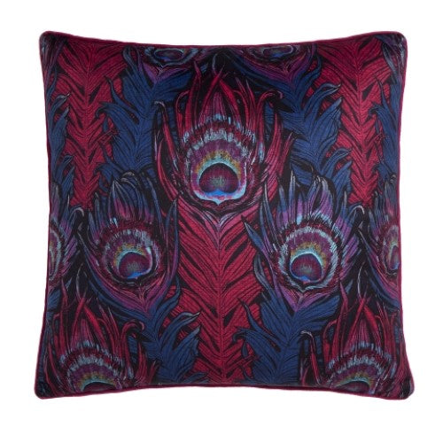 LLB Dandy Peacock Plum 55x55cm Cushion Cover