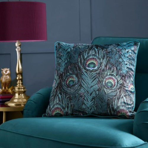 LLB Dandy Peacock Teal 55x55cm Cushion Cover
