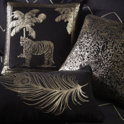 LLB Dandy Black/Gold 30x50cm Cushion Cover