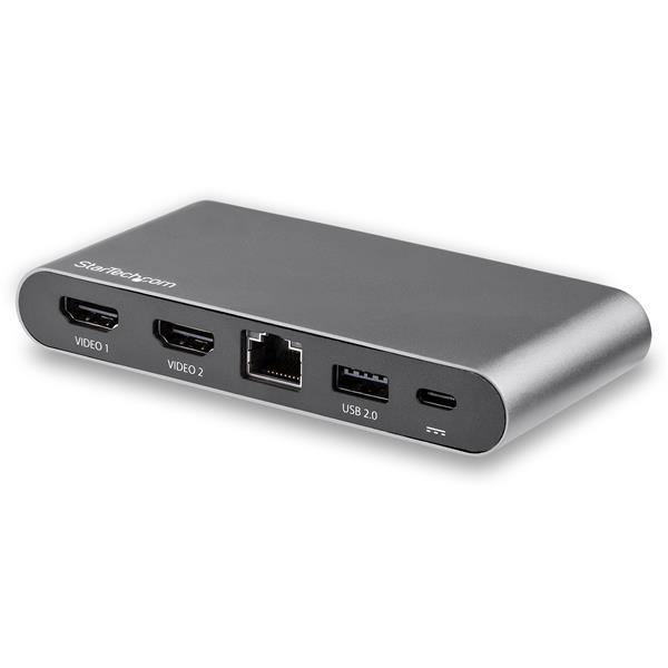 Dual HDMI Monitor USB C Docking Station for Windows® Laptops