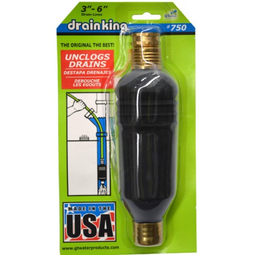 Drain King Water Pulse Draincleaner 75-150mm Pipes