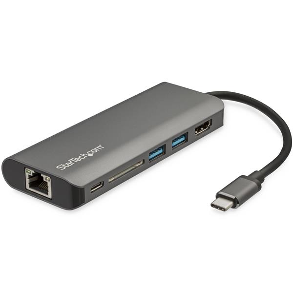 USB-C Multiport Adapter - USB-C to 4K HDMI - PD 3.0/Hub/GbE/SD