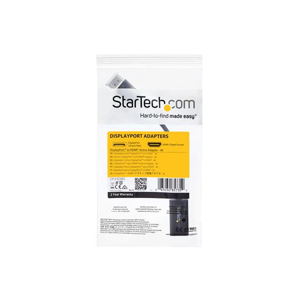 DisplayPort to HDMI 4K Converter – DisplayPort 1.2 to HDMI  – 4K @ 30 Hz