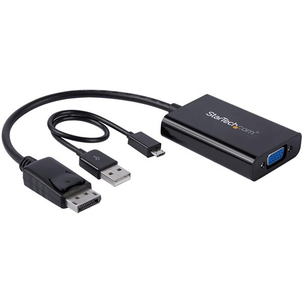 DisplayPort to VGA Adapter with Audio