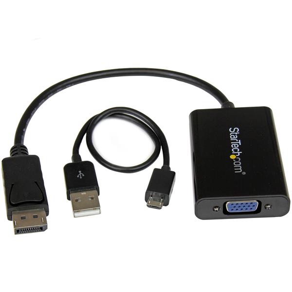 DisplayPort to VGA Adapter with Audio