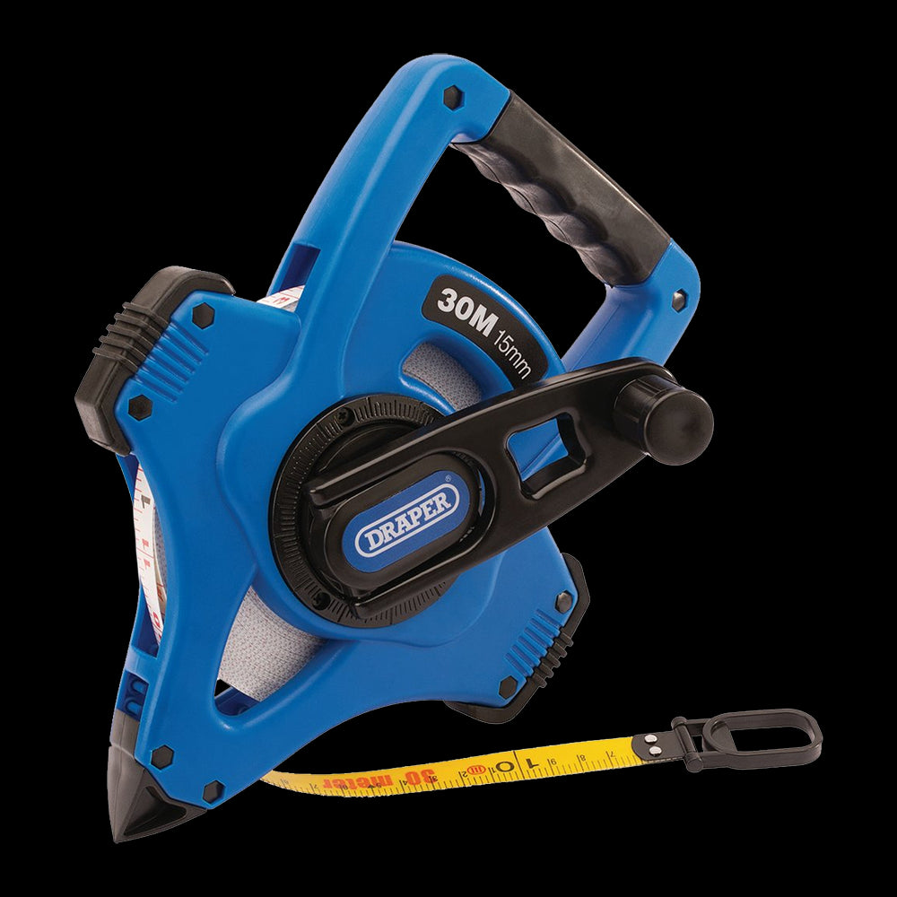 DRAPER 30m Fibreglass Surveyor's Tape