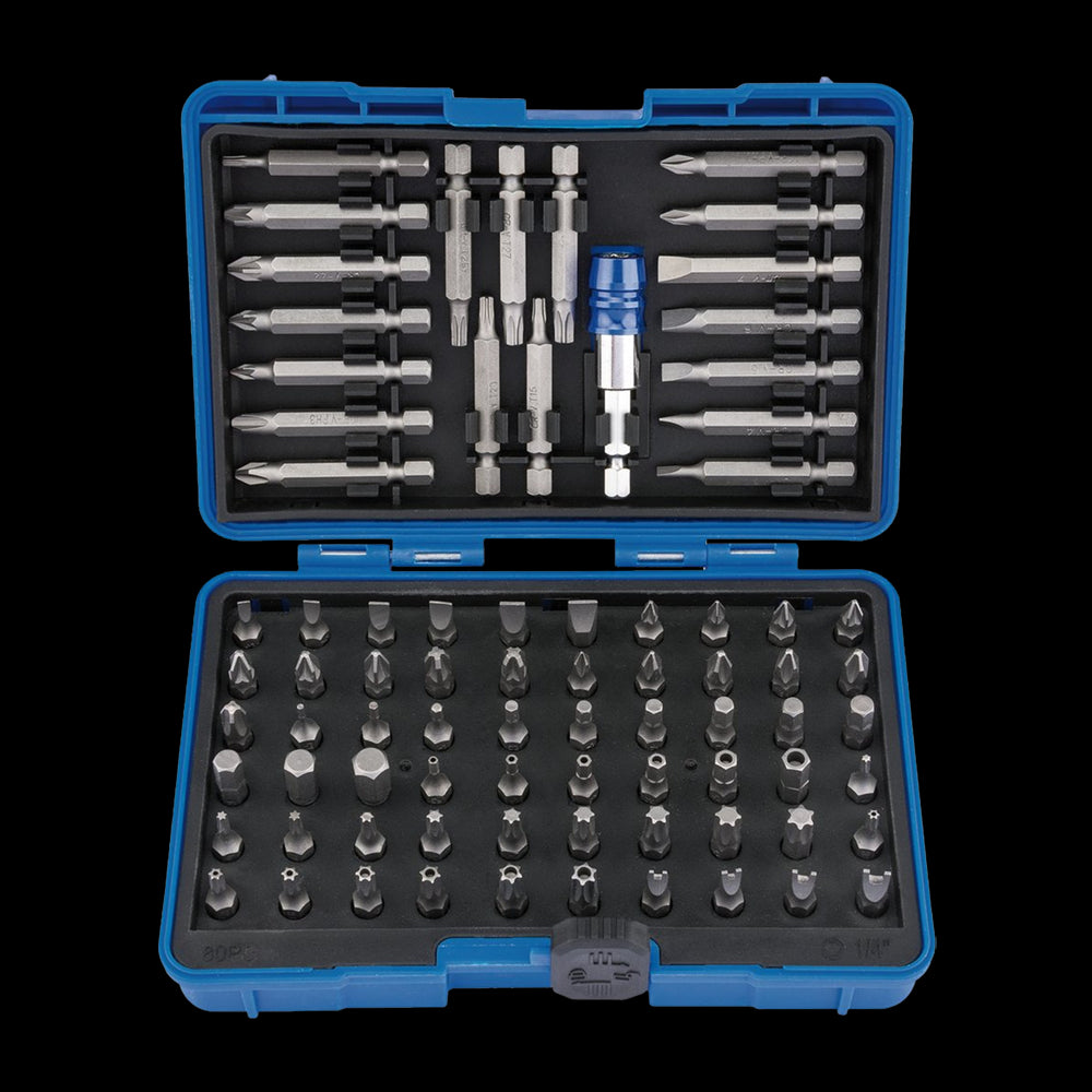DRAPER Screwdriver and Bit Holder Set - 80pc