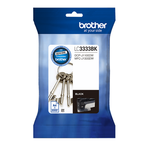LC3333 / LC 3333BK Black Brother Original Cartridge