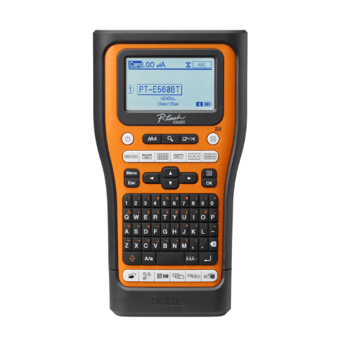 Brother PT-E560BTVP Portable Bluetooth Electrician Label Maker