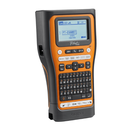 Brother PT-E560BTVP Portable Bluetooth Electrician Label Maker