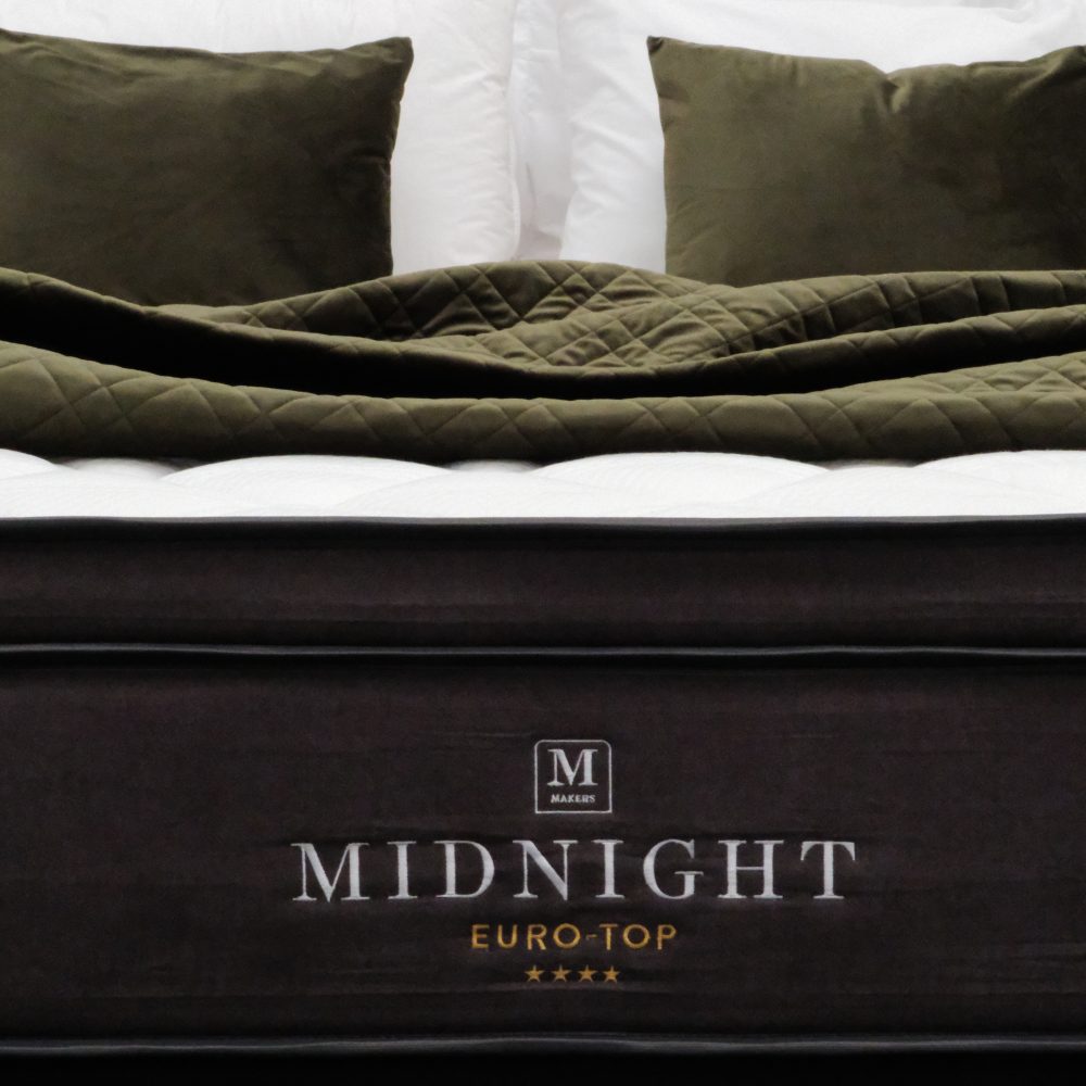 Bed with Mattress - Makers Euro - Bed Set - King Single