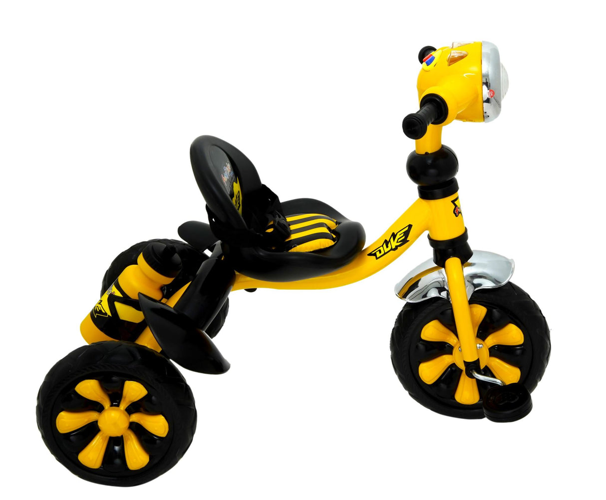 Kids Duke Heavy Duty Trike With Cushioned Seat FT-250 Yellow