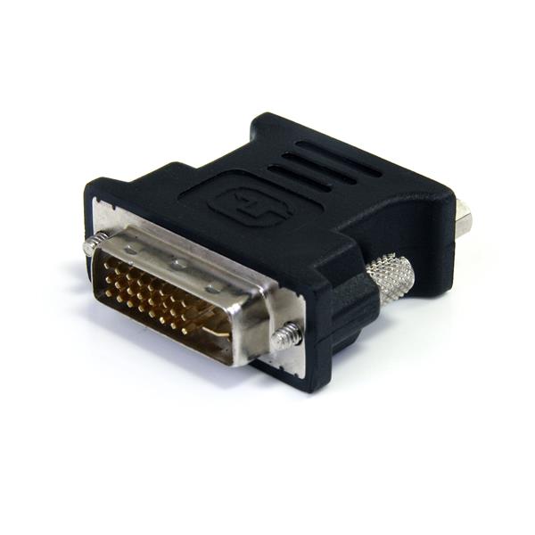 DVI to VGA Cable Adapter - Black - M/F
