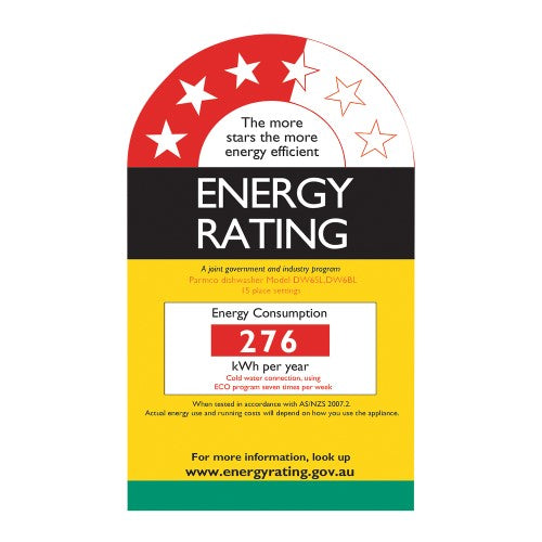 Parmco - Freestanding Dishwasher - 600mm LED Display (Stainless Steel)