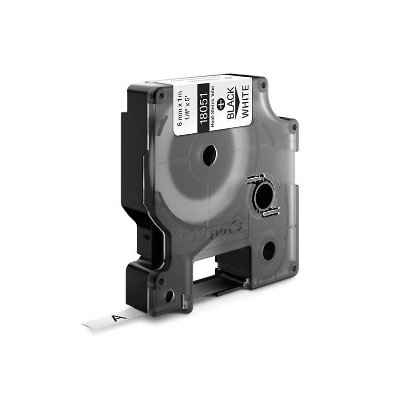 Dymo Rhno Tube Ht Shrk 6mm Wht