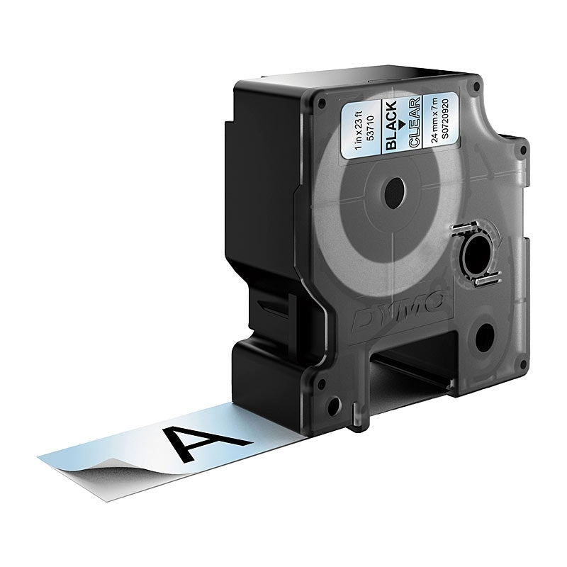 Dymo Blk on Clr 24mmx7m Tape