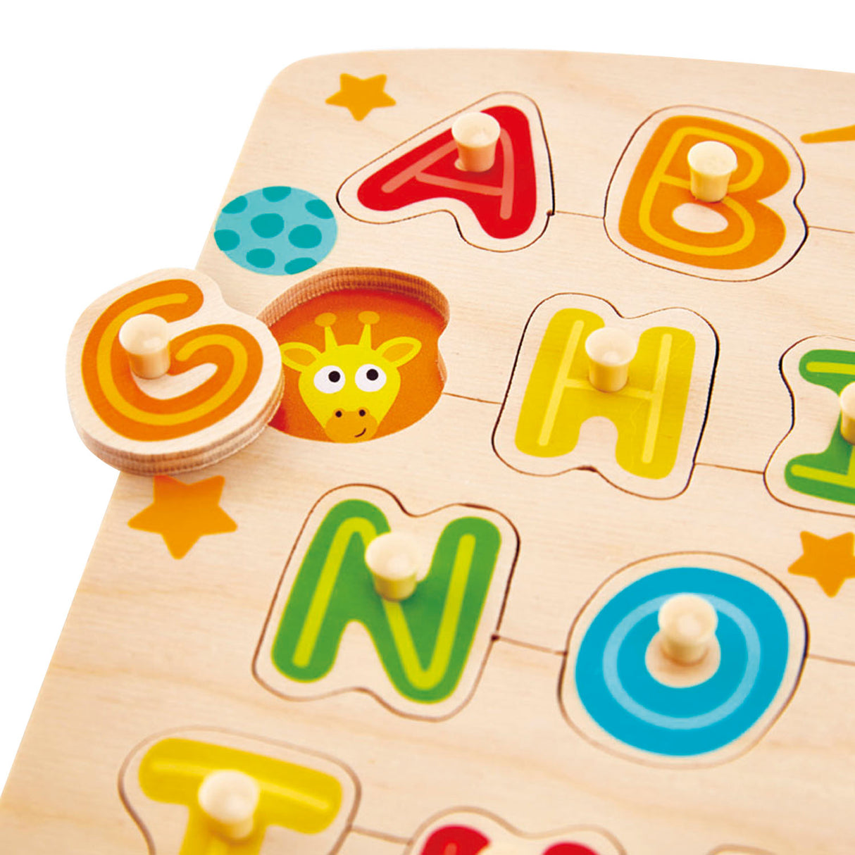 Hape - Alphabet Peg Puzzle