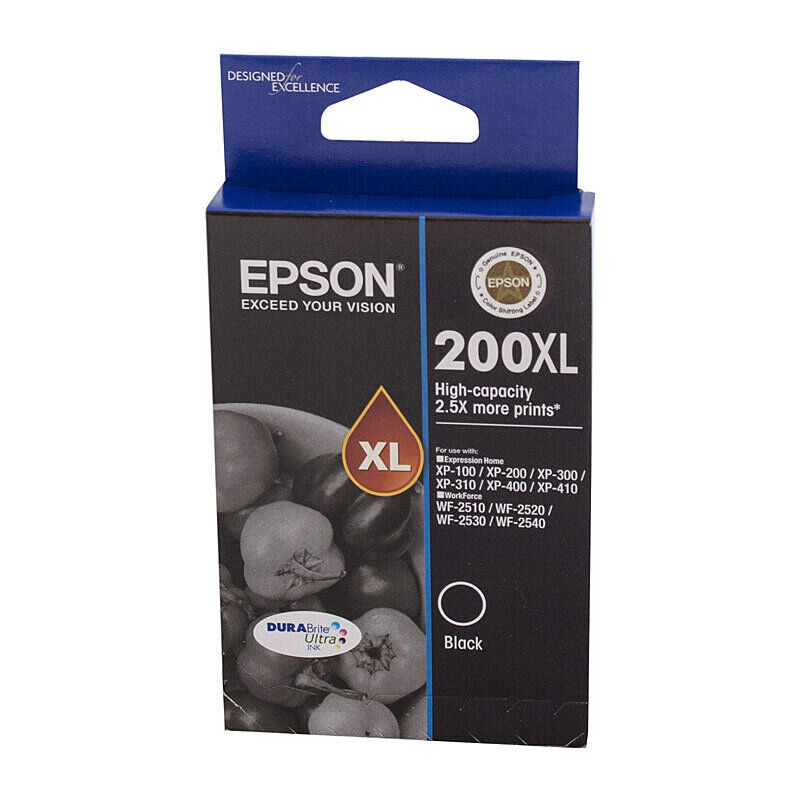 Epson 200 HY Black Ink Cartridge