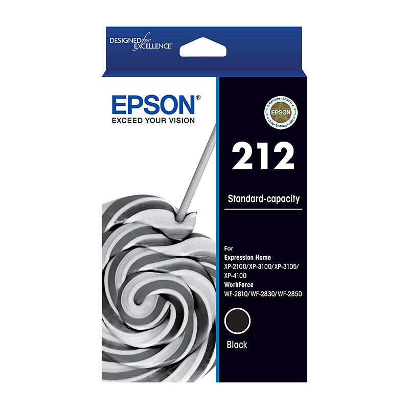 Epson 212 Black Ink Cartridge
