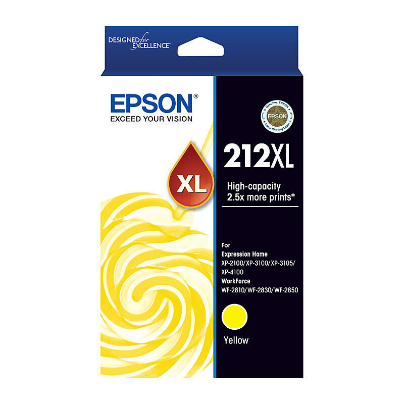 Epson 212 HY Yellow Ink Cartridge