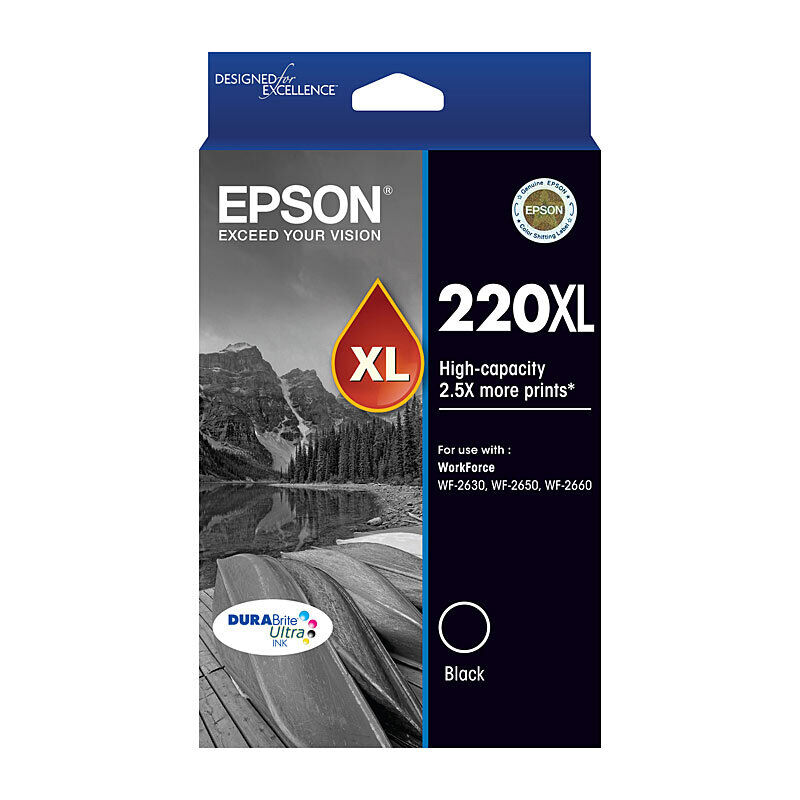 Epson 220 HY Black Ink Cartridge