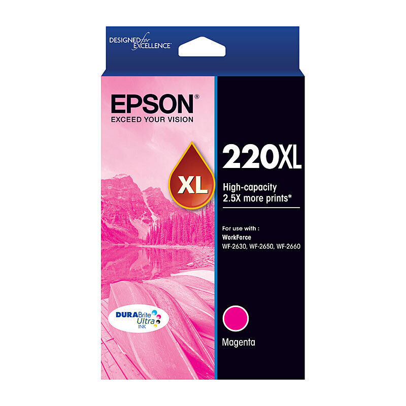 Epson 220 HY Magenta Ink Cartridge