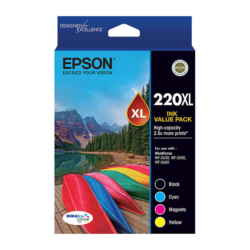 Epson 220 4 HY Ink Value Pack