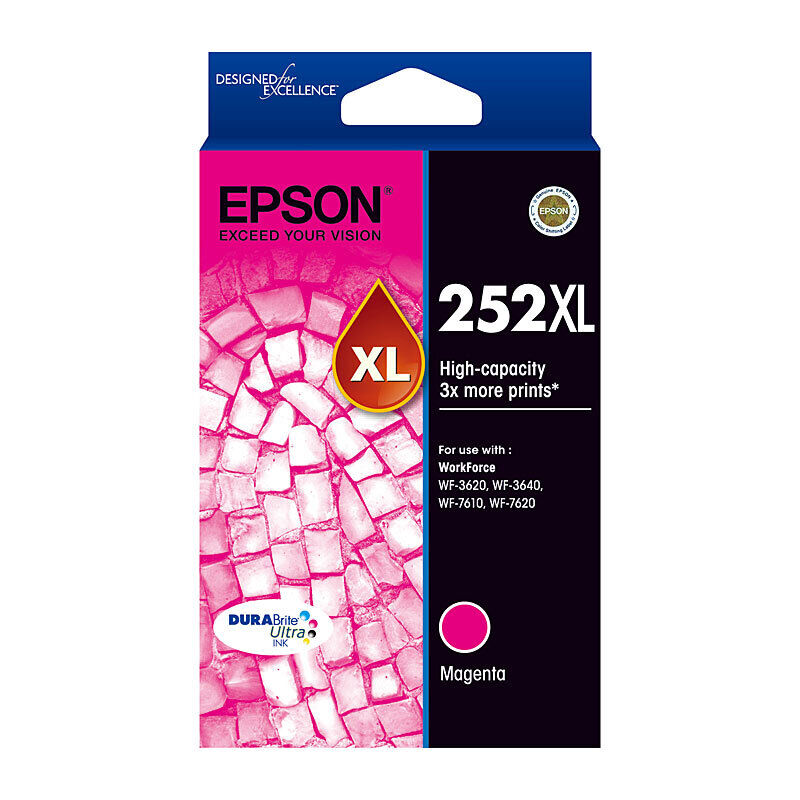 Epson 252 HY Magenta Ink Cartridge