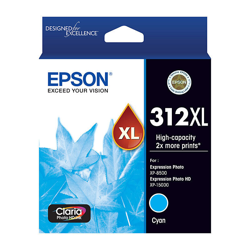Epson 312 HY Cyan Ink Cartridge