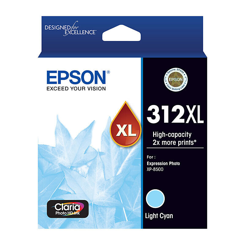 Epson 312 HY Lt Cyan Ink Cartridge