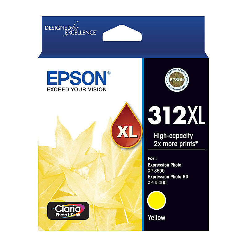 Epson 312 HY Yellow Ink Cartridge
