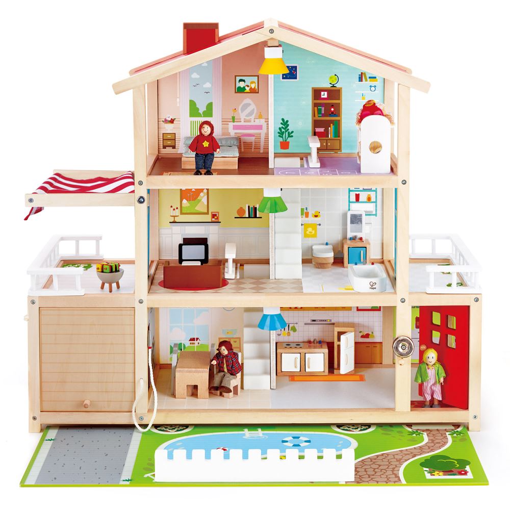 Hape - Doll Family Mansion