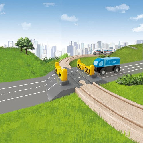 Hape - Automatic Gates Rail Crossing