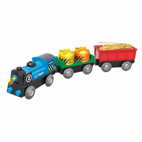Hape - Battery Powered Rolling Stock Train Set