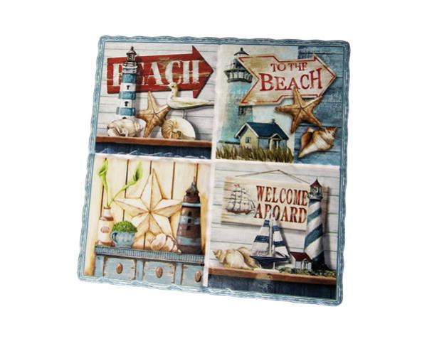 Decorative Trivet Tile Beach