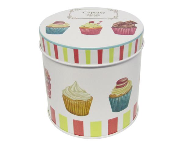 Round Tin Cupcakes