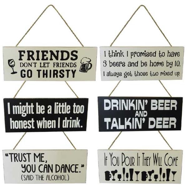 Wall Art - Drink Hanger Set 6