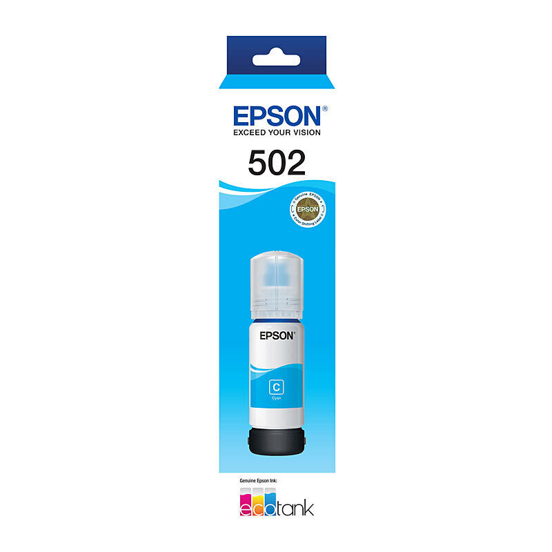 Epson T502 Cyan Eco Tank Ink