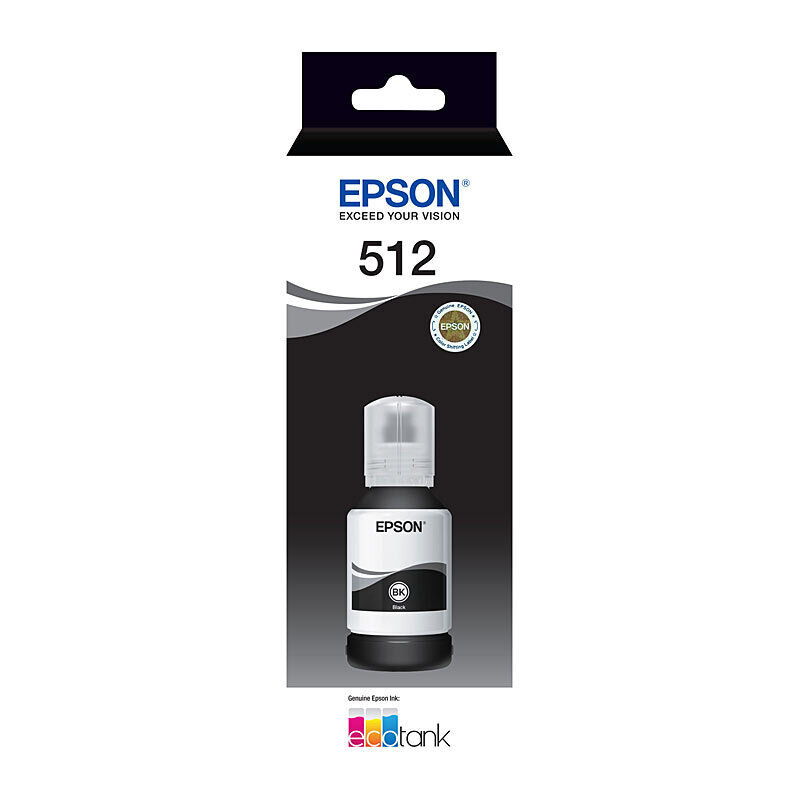 Epson T512 Blk Eco Tank Ink