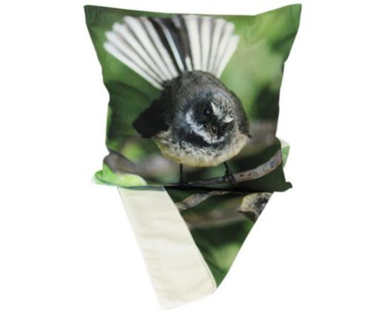 Cushion Cover -Piwakawaka Fantail