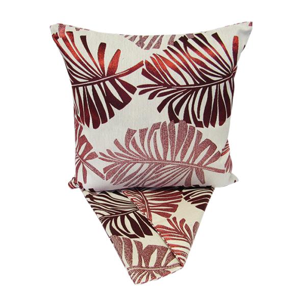 Cushion Cover - Parlor Palm Red