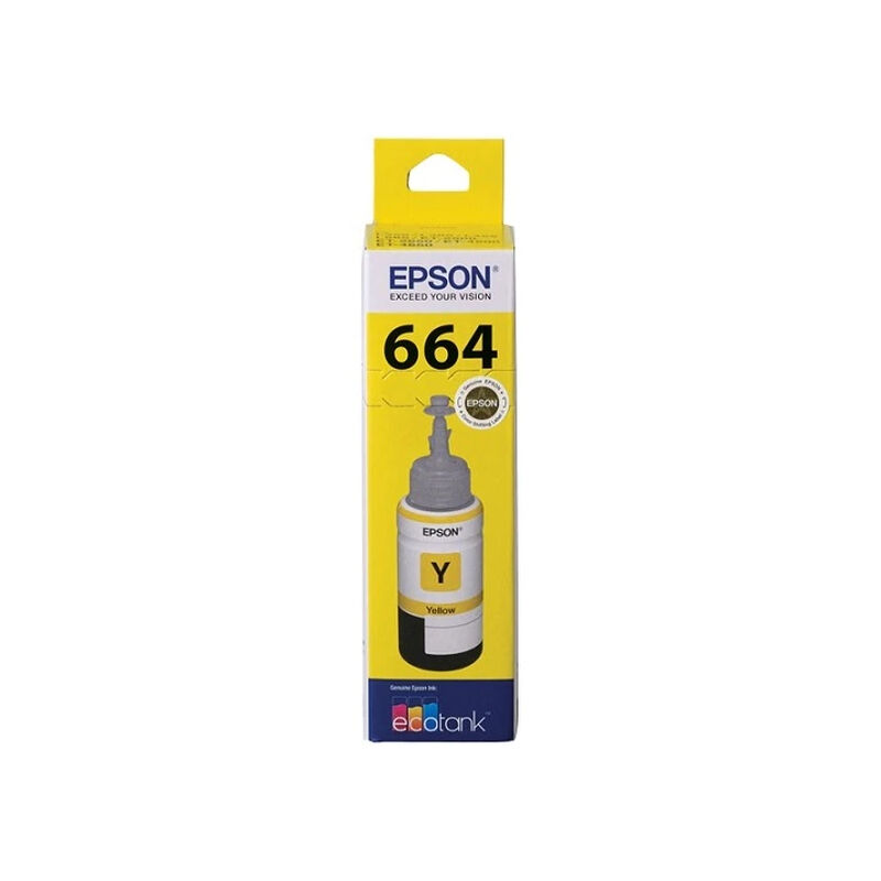 Epson T664 Yel Eco Tank Ink
