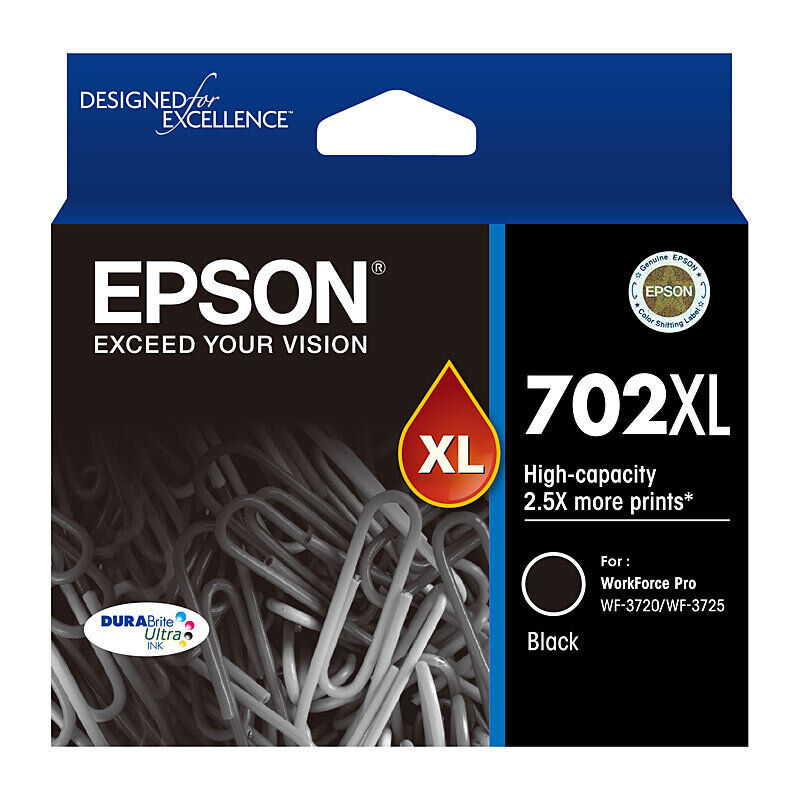 Epson 702 Black XL Ink Cartridge