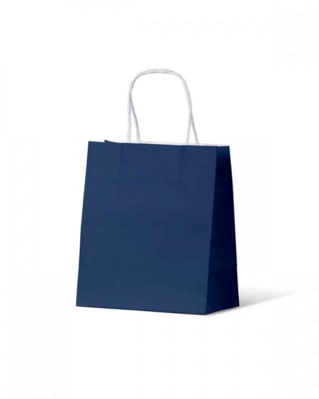 Paper Bags - Earth Collection Navy Small - 200 units