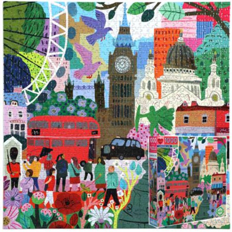 Puzzle - eeBoo London Life (1000pcs)