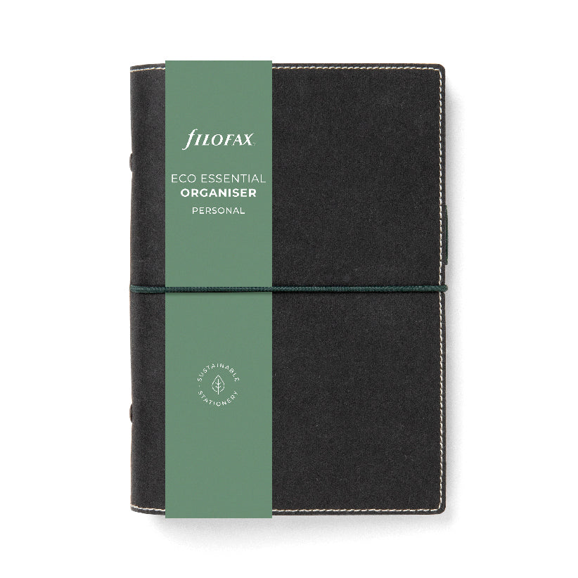 Filofax Organiser Eco Essential Personal Ebony