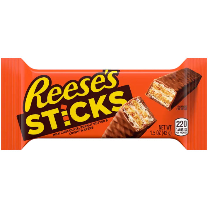 Reeses Wafer Sticks 42g - Pack of 20
