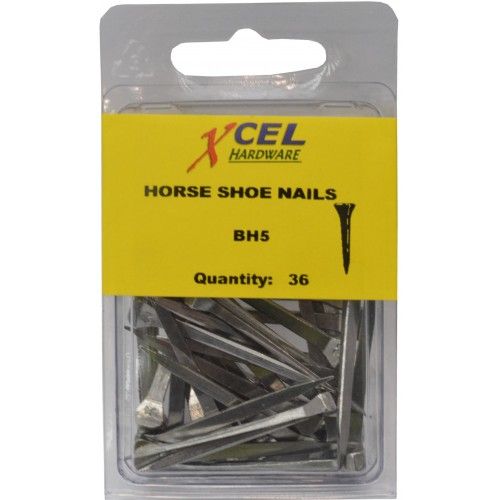 HORSE SHOE NAILS - One Horse Pack (36) BH6